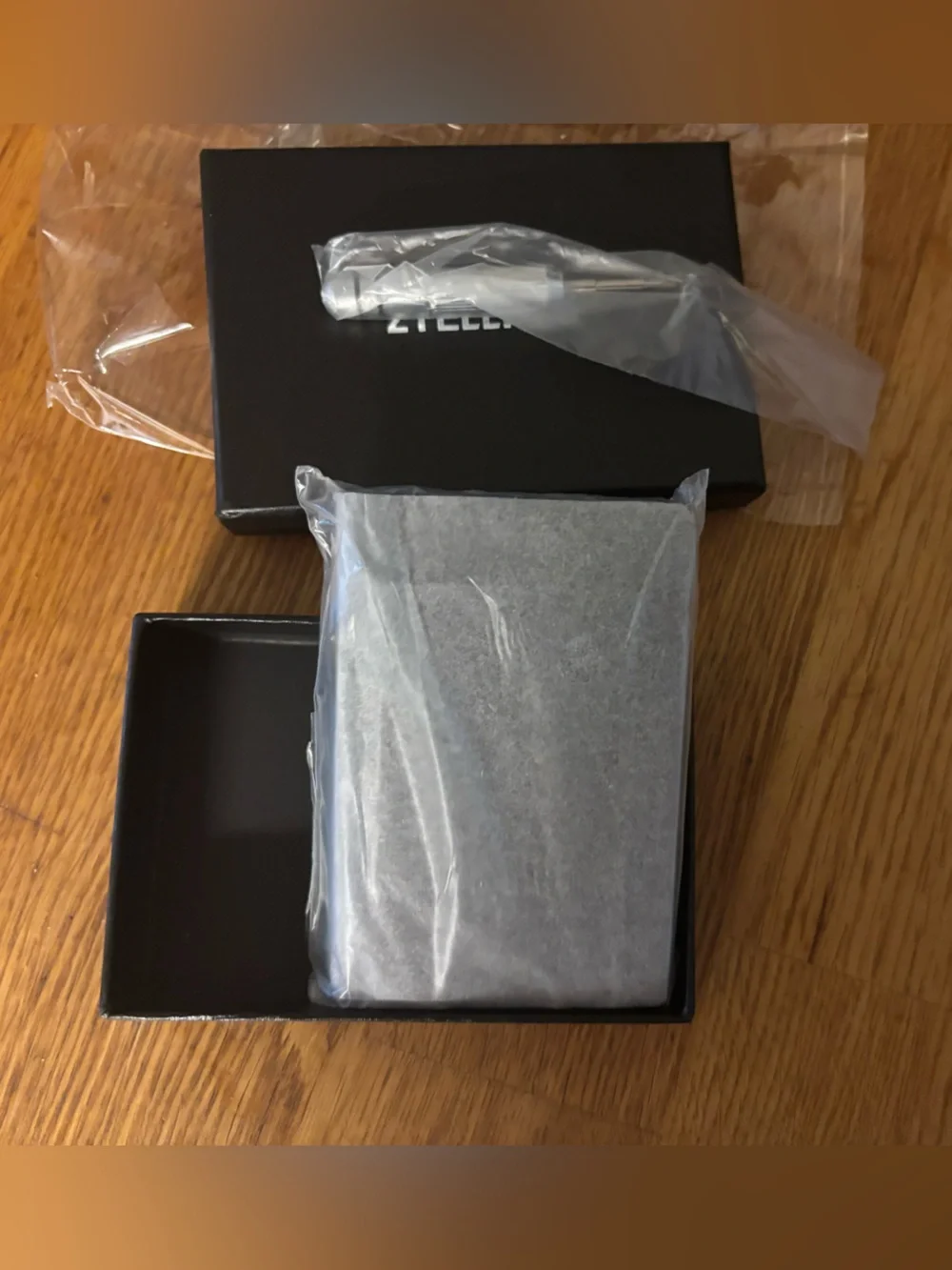Rfid Blocking Wallet Short Bifold Slim Pop Up Aluminum Card Holder w/ ID Case